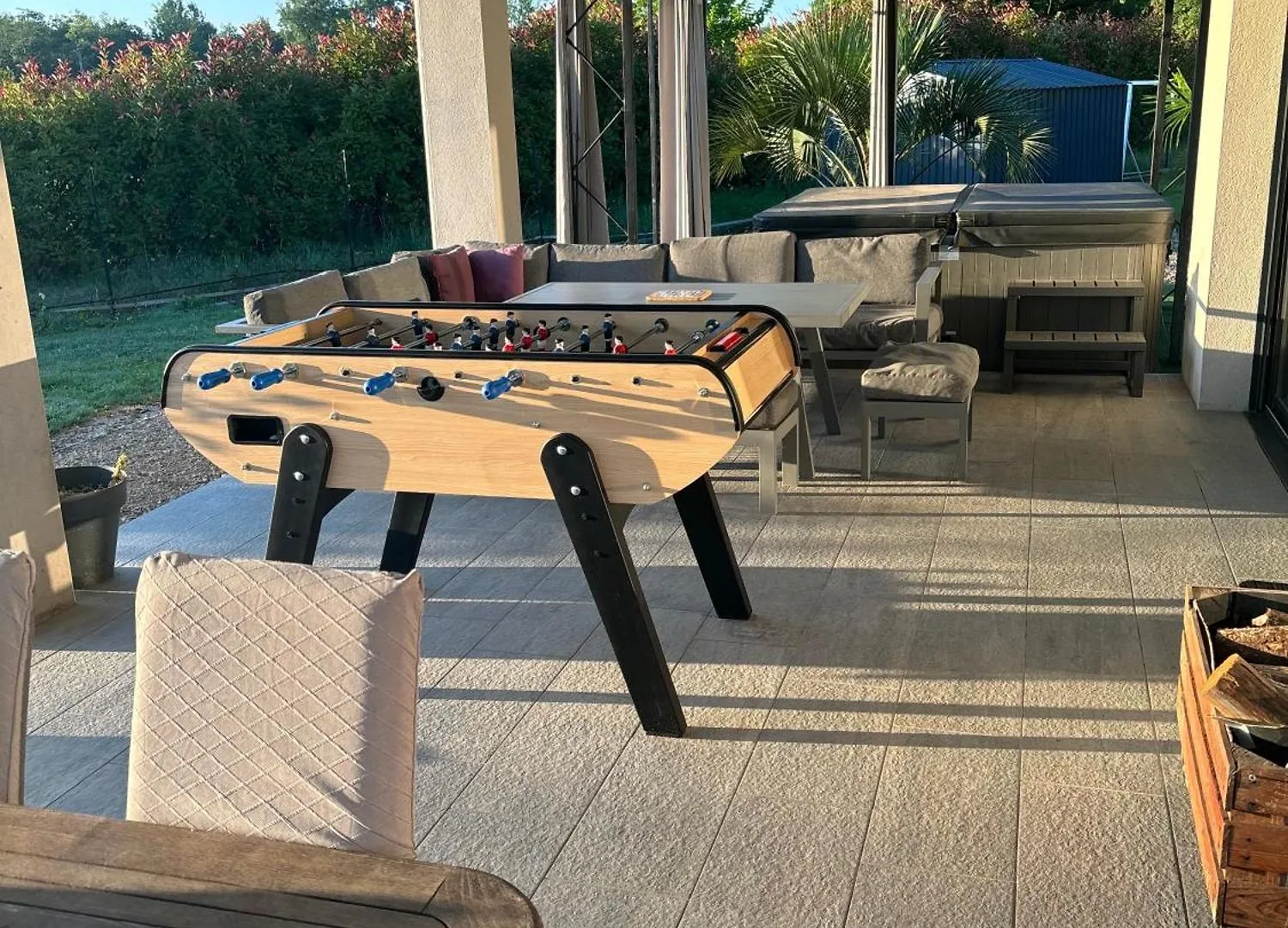 וילה Labastide-du-Temple Maison Moderne Au Calme Avec Billard, Jacuzzi, Bain A Remous, Piscine, Babyfoot צרפת